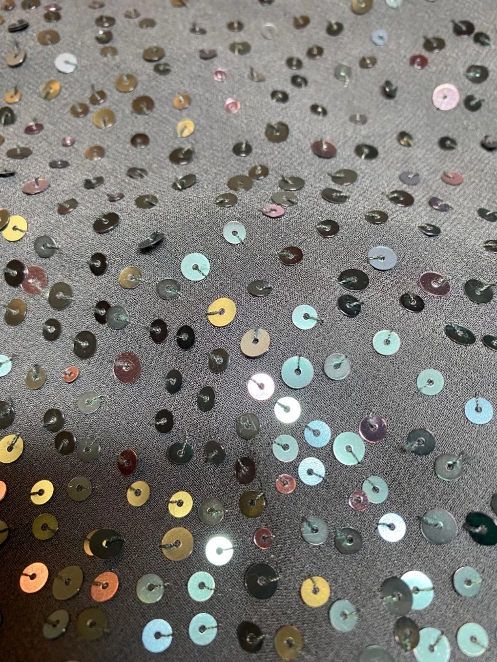 Patrizia Pepe Y2K Forest Green Sequin Asymmetric Handkerchief Skirt 42 / 6 NWOT